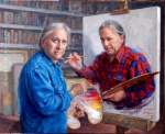 Painting Paint the man by Alex Alemany